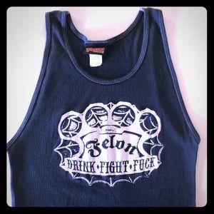 Brass Knuckles tank by Felon Clothing